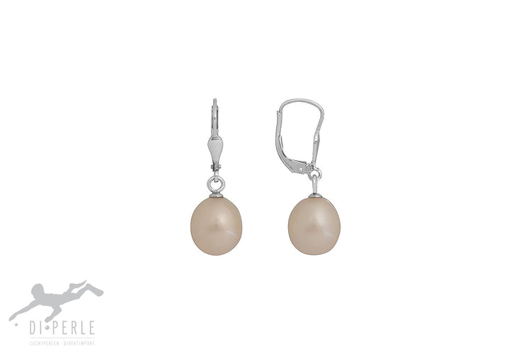 Drop Bobardier pearl earrings 37405 - Armin Lowe Jewellers