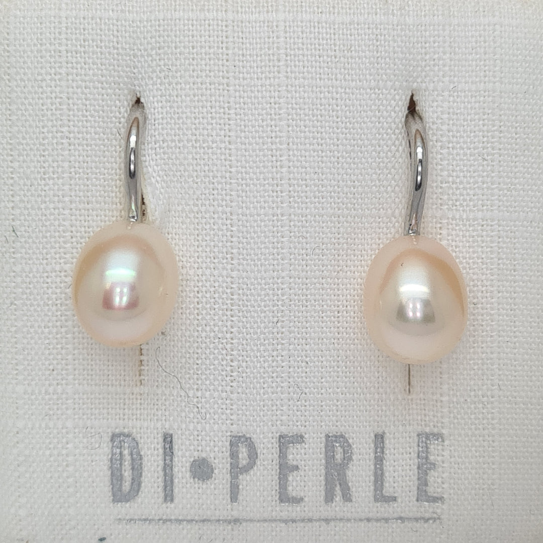 6x7mm drop pearl earrings 36889 - Armin Lowe Jewellers