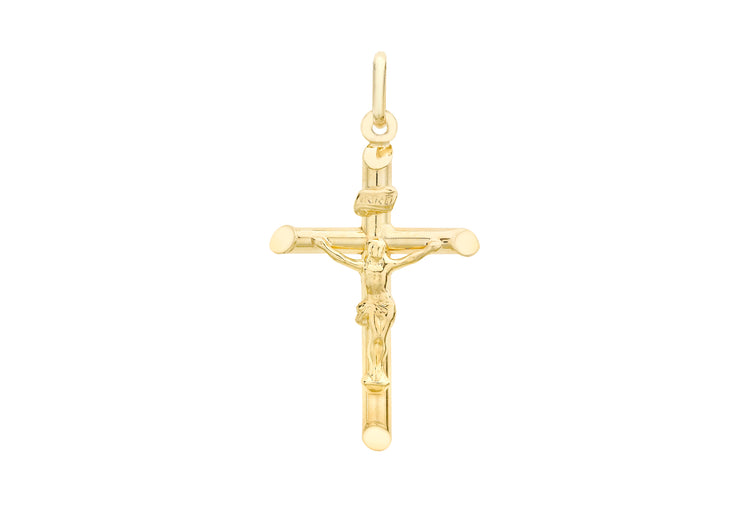 Gold Crucifix 345 - Armin Lowe Jewellers