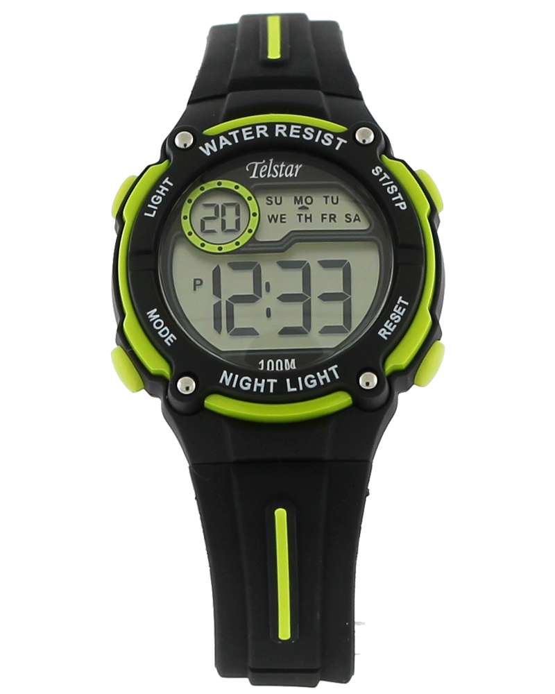 Telstar B1022 RKN Digital sport LCD watch 32437 - Armin Lowe Jewellers