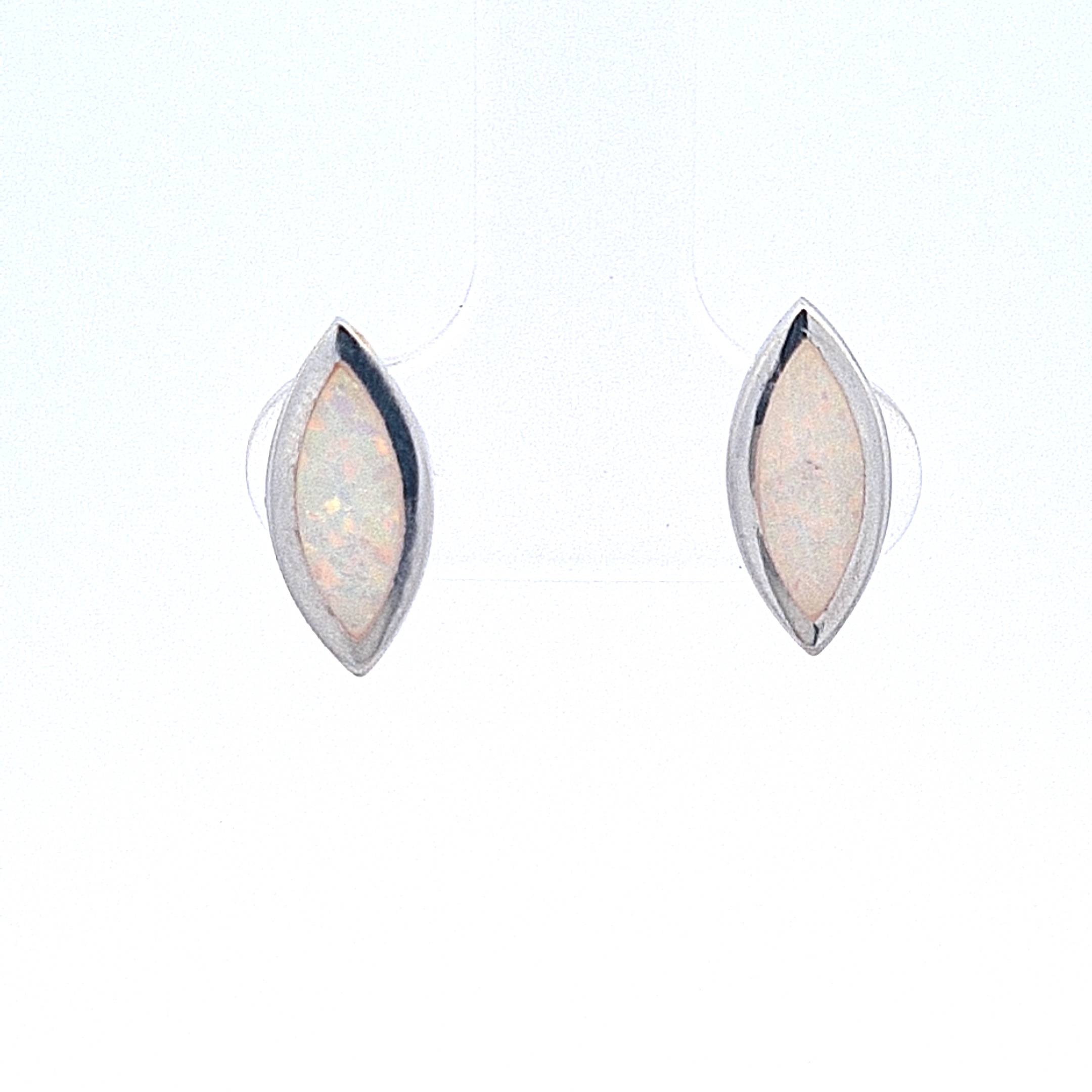 Marquise Opal studs 37364 - Armin Lowe Jewellers