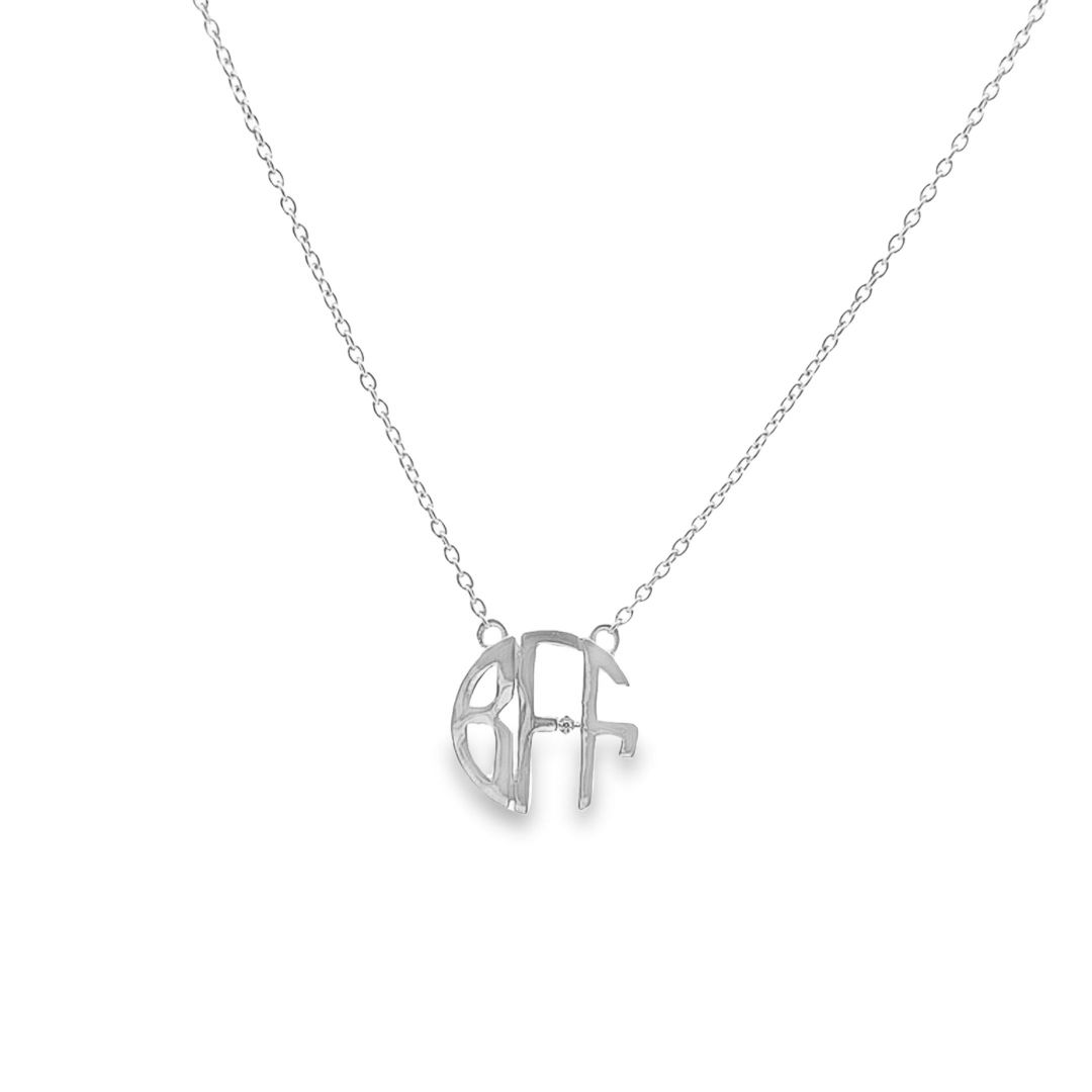 Silver BFF pendant 36680 - Armin Lowe Jewellers