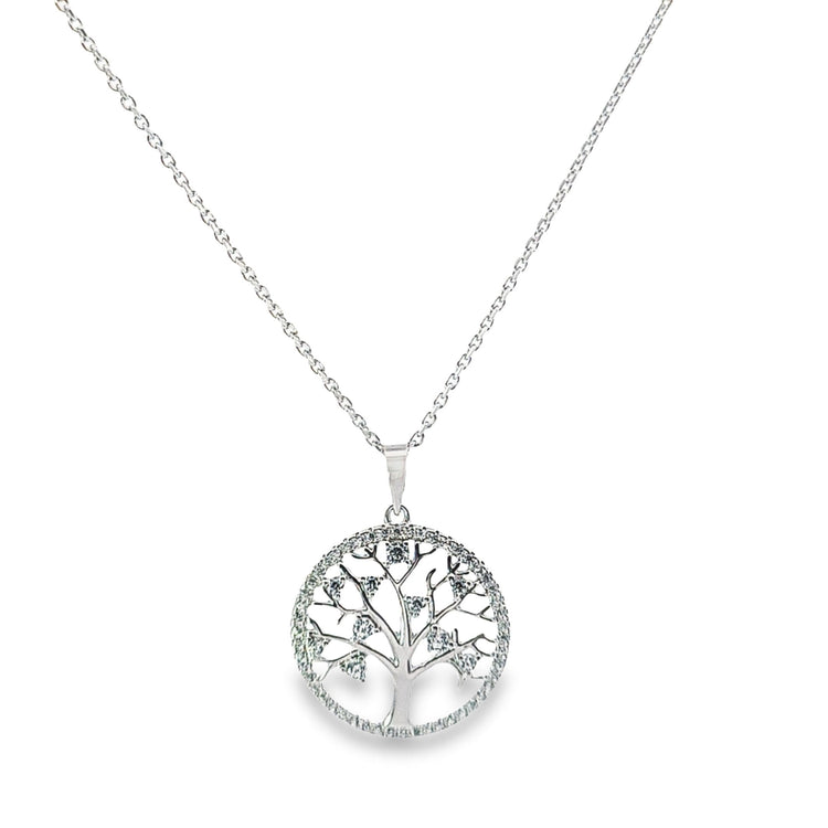 CZ set Tree of Life pendant 36694 - Armin Lowe Jewellers