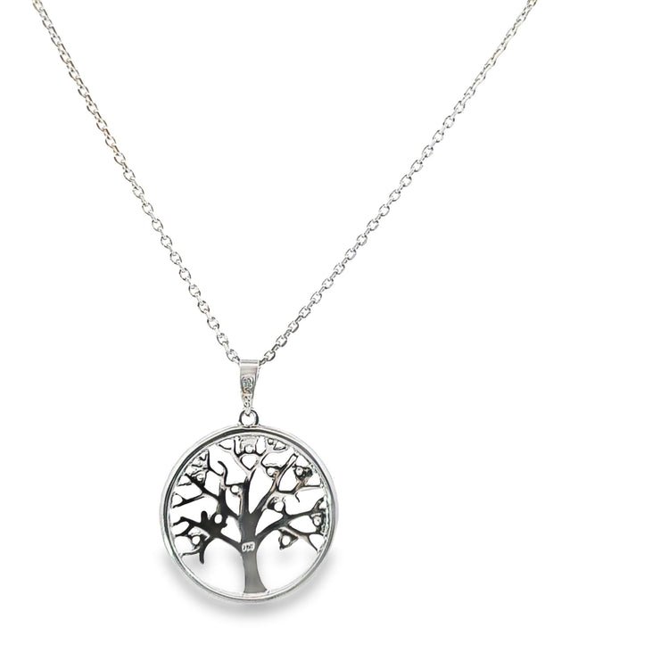 CZ set Tree of Life pendant 36694 - Armin Lowe Jewellers