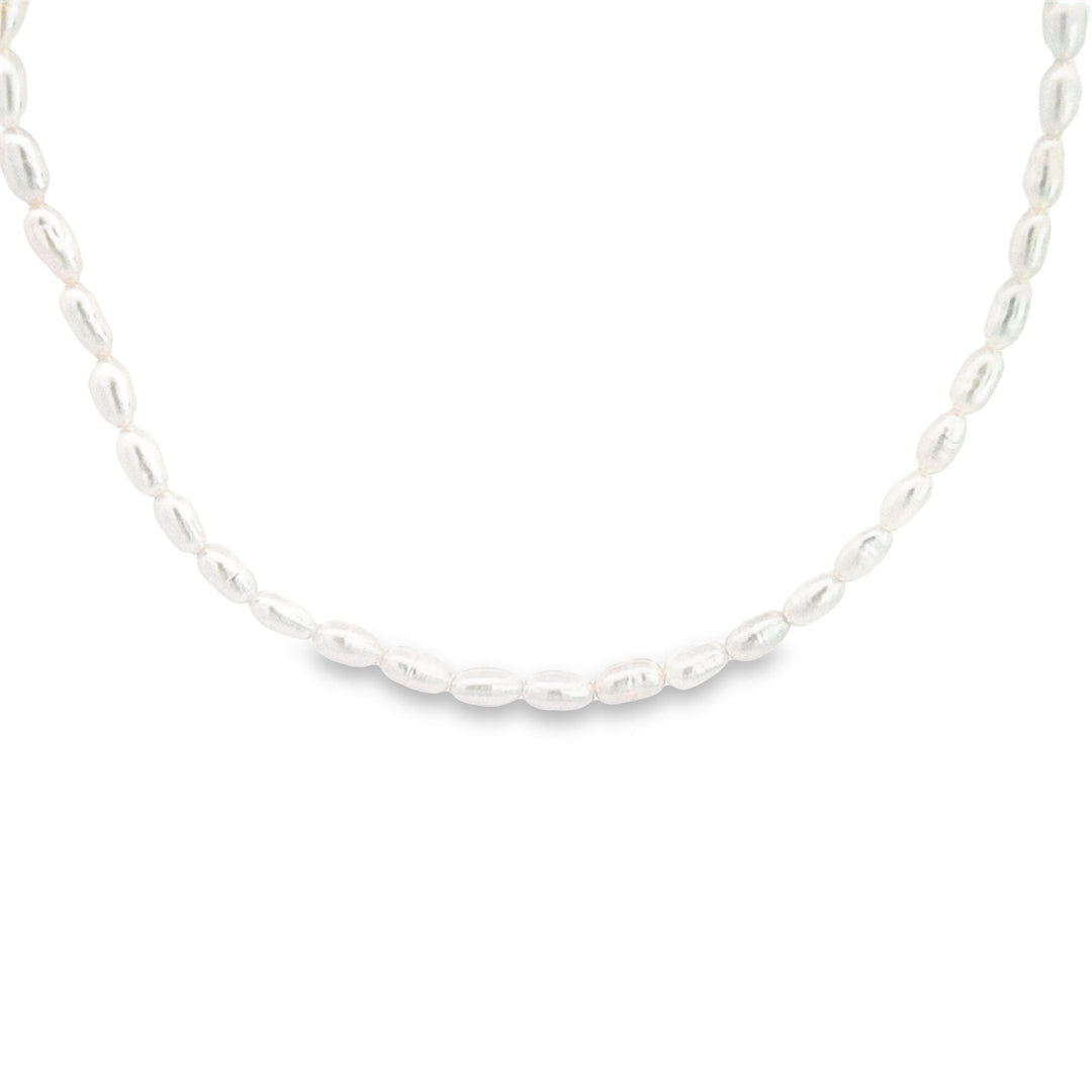 Rice pearl necklace 36659 - Armin Lowe Jewellers