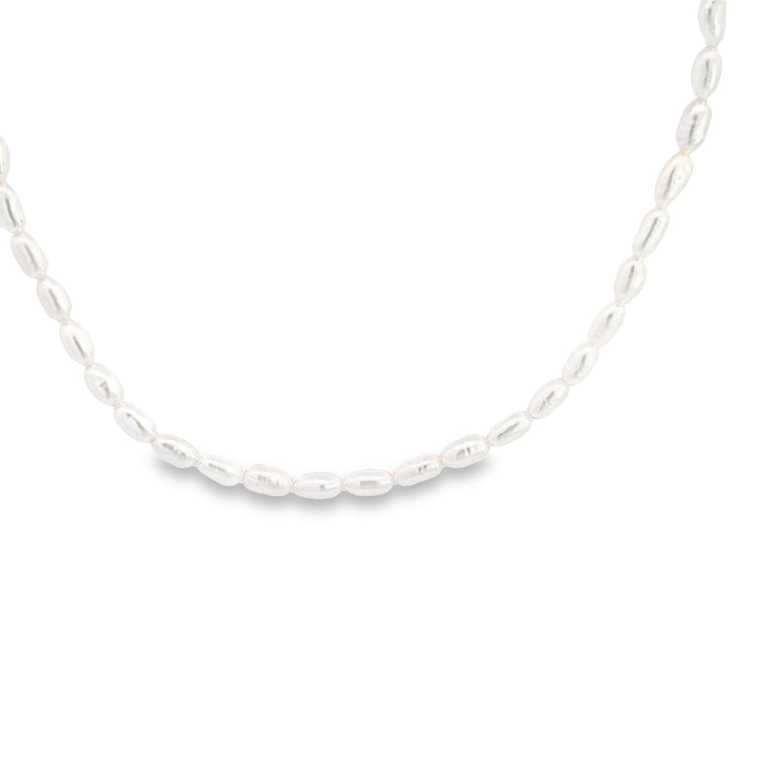 Rice pearl necklace 36659 - Armin Lowe Jewellers