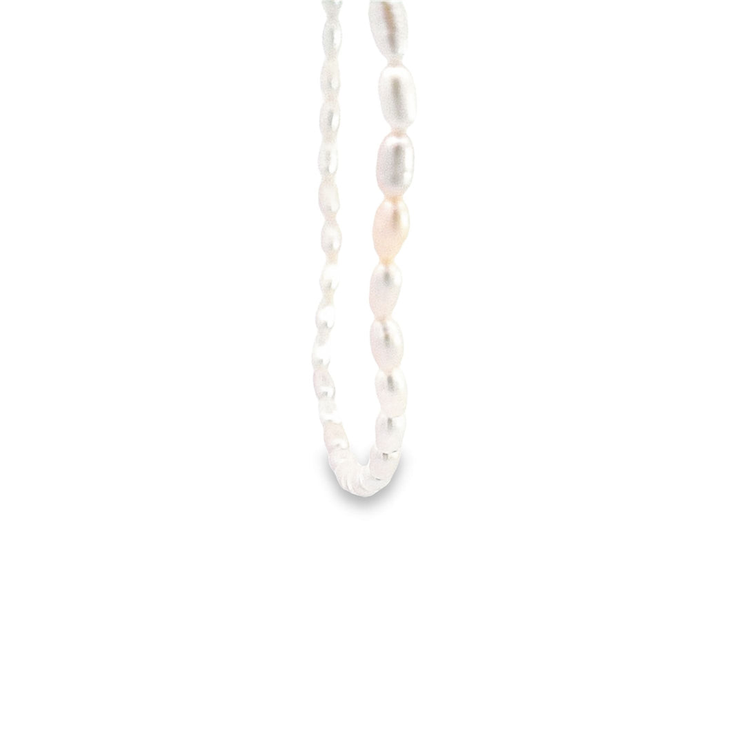 Rice pearl necklace 36659 - Armin Lowe Jewellers