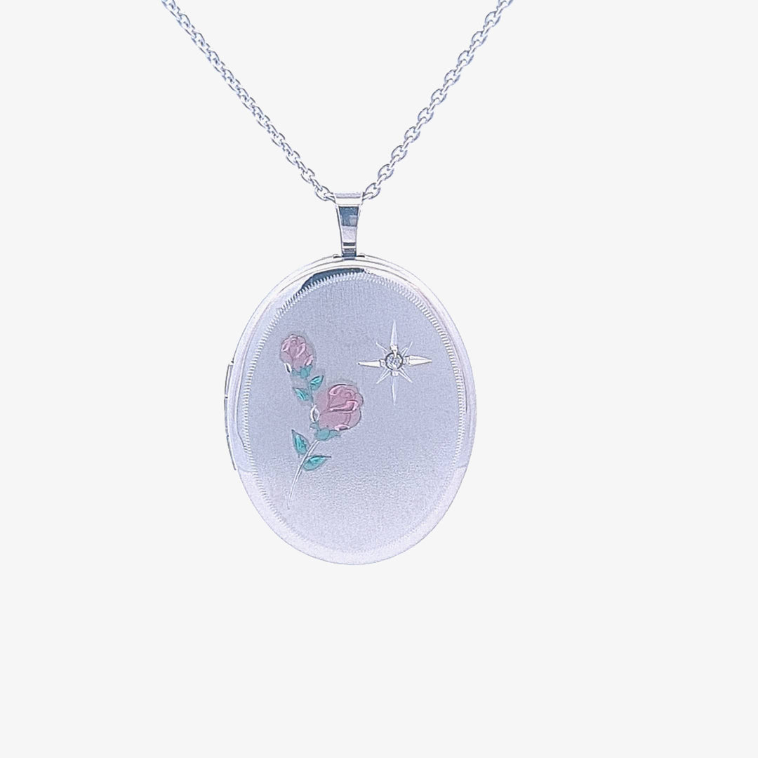 Sterling silver Locket 37292 - Armin Lowe Jewellers