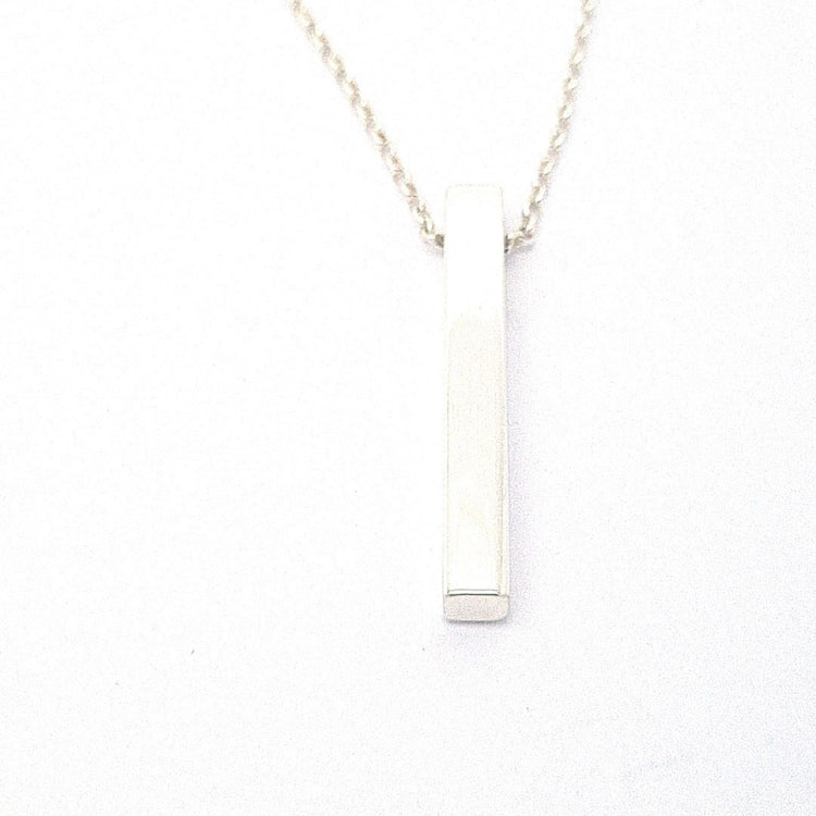 Engravable Rectangular Bar Pendant 36442 - Armin Lowe Jewellers