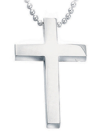 Large polished cross 18898 - Armin Lowe Jewellers