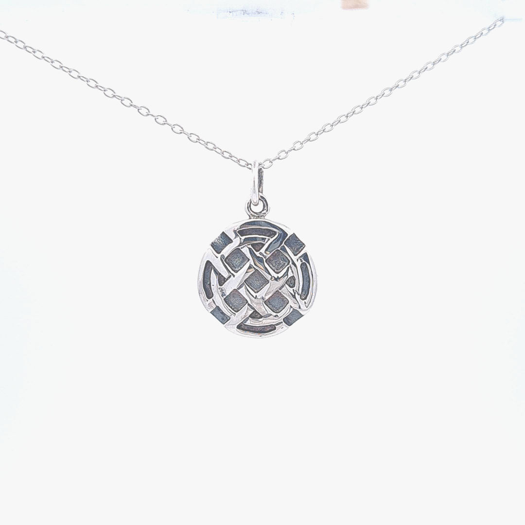 Celtic Warrior shield pendant 37341 - Armin Lowe Jewellers