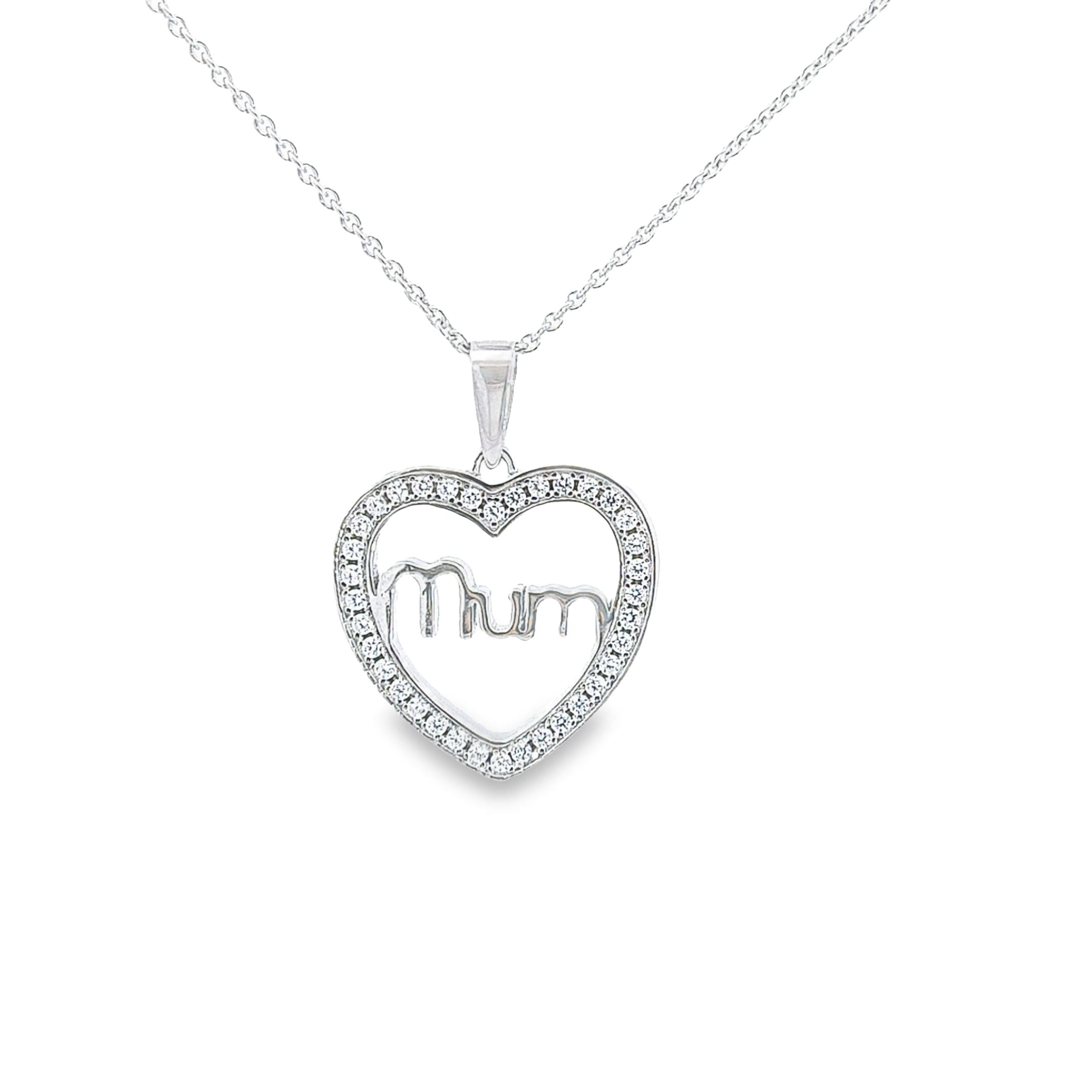 Mum pendant 36956 - Armin Lowe Jewellers