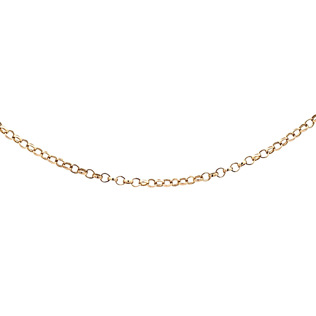 Gold 22"/56cm Bell chain 37703