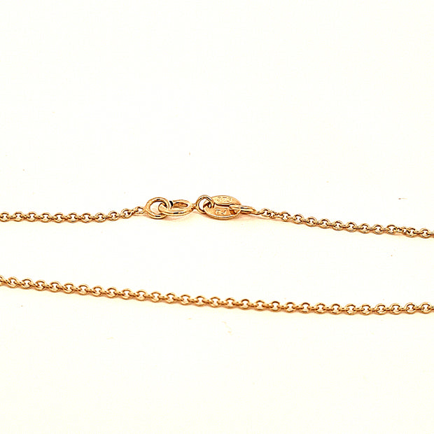 Gold 22"/56cm cable chain 36652