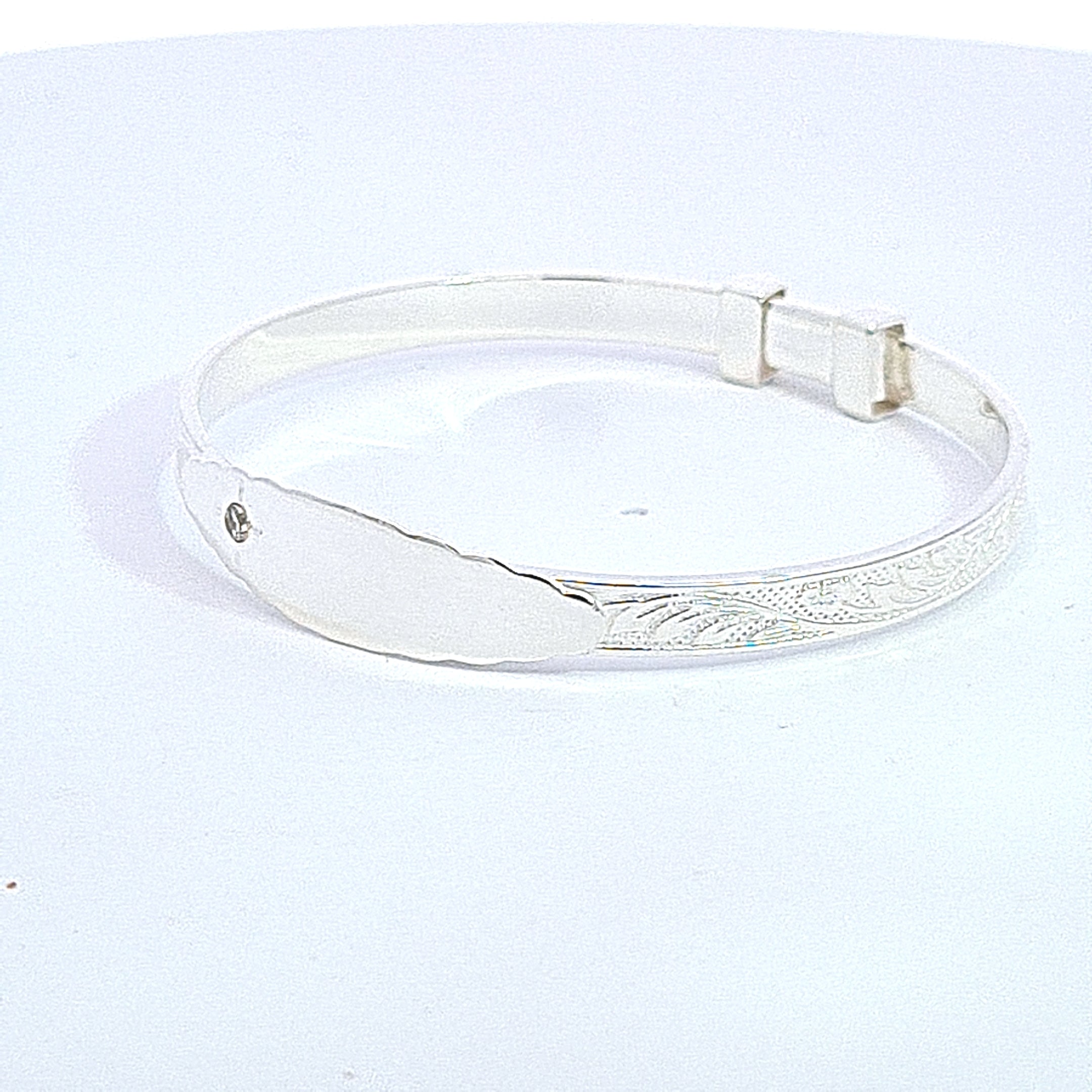 Baby Christening Bangle 36669 - Armin Lowe Jewellers