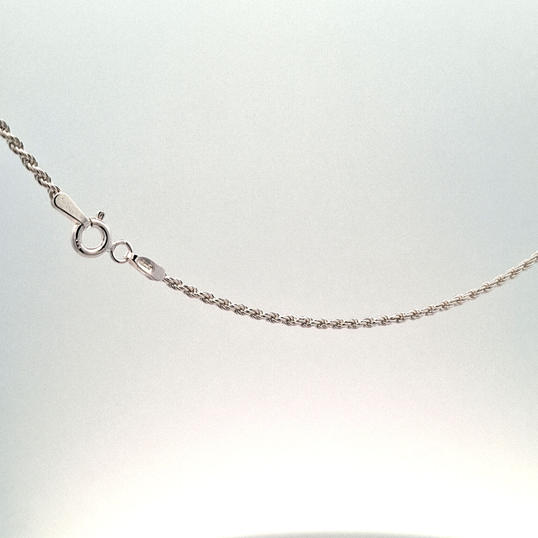 Silver Rope chain 37701