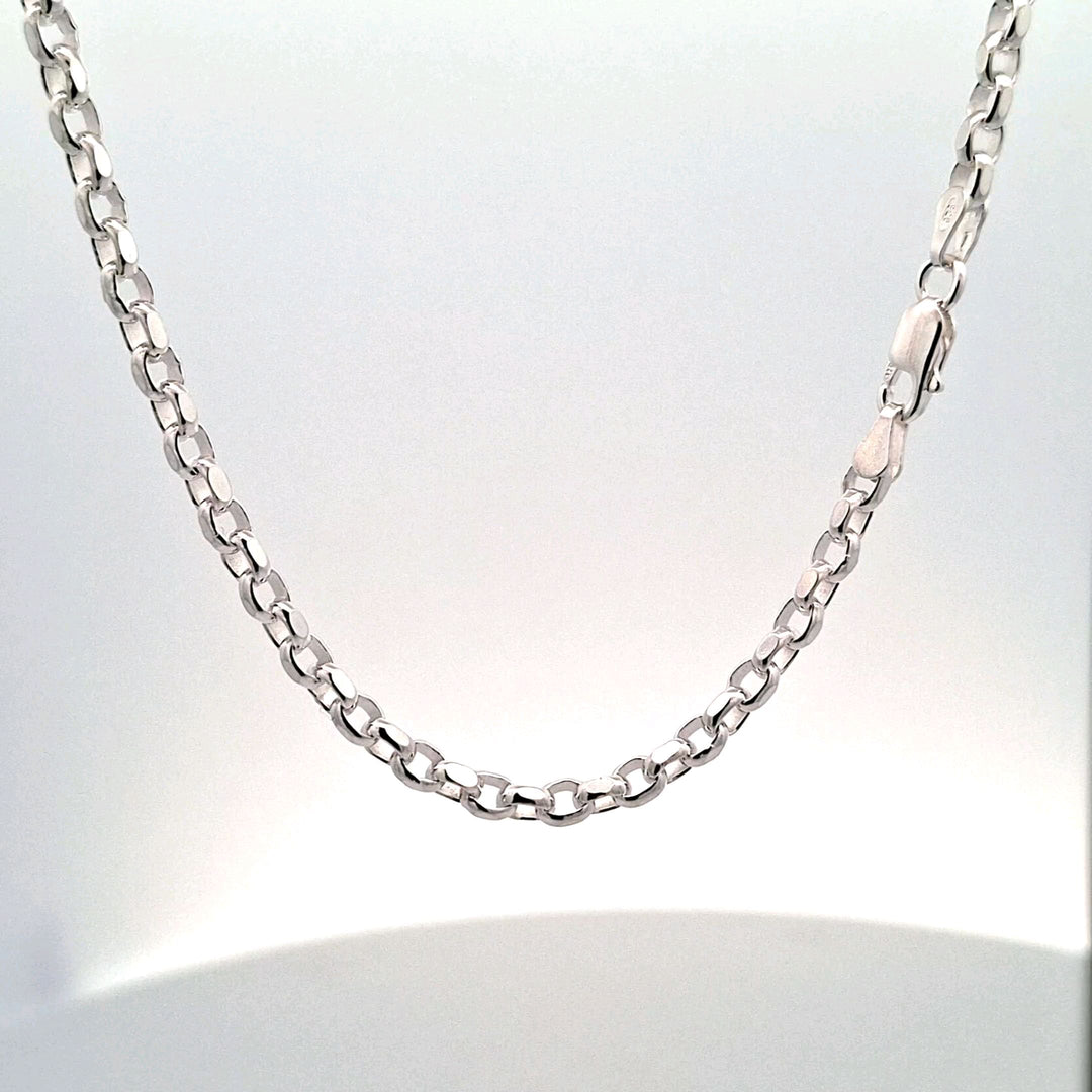 Heavy weight diamond cult belcher link chain 22"/56cm 28550