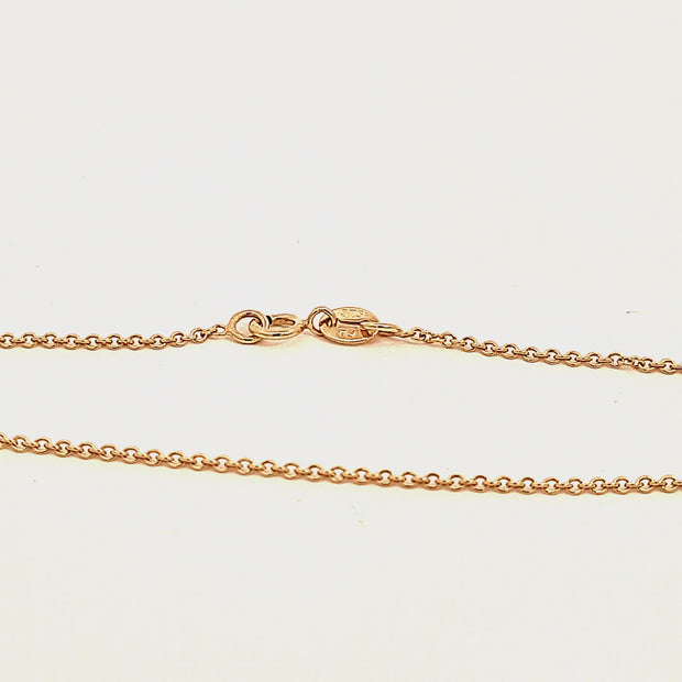 Gold 22"/56cm cable chain 36652