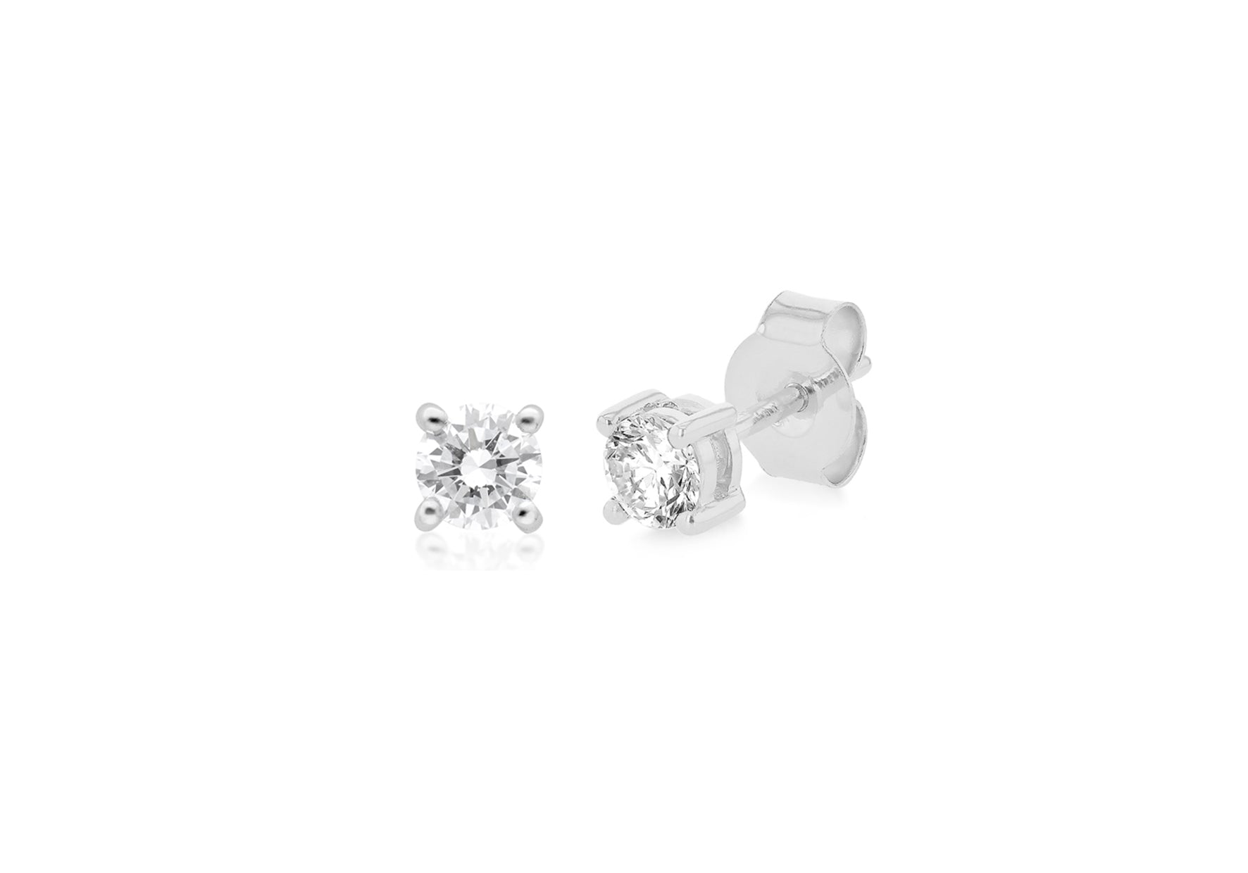 Diamond stud earrings 35835 - Armin Lowe Jewellers