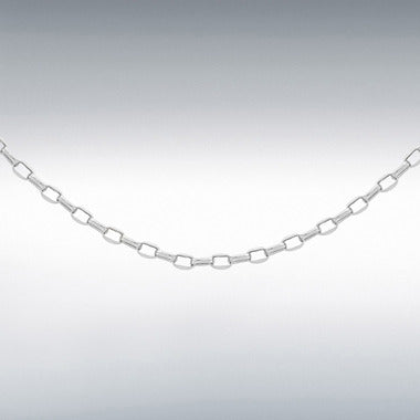 Sterling silver 18"/46cm oval Bell chain 34886 - Armin Lowe Jewellers