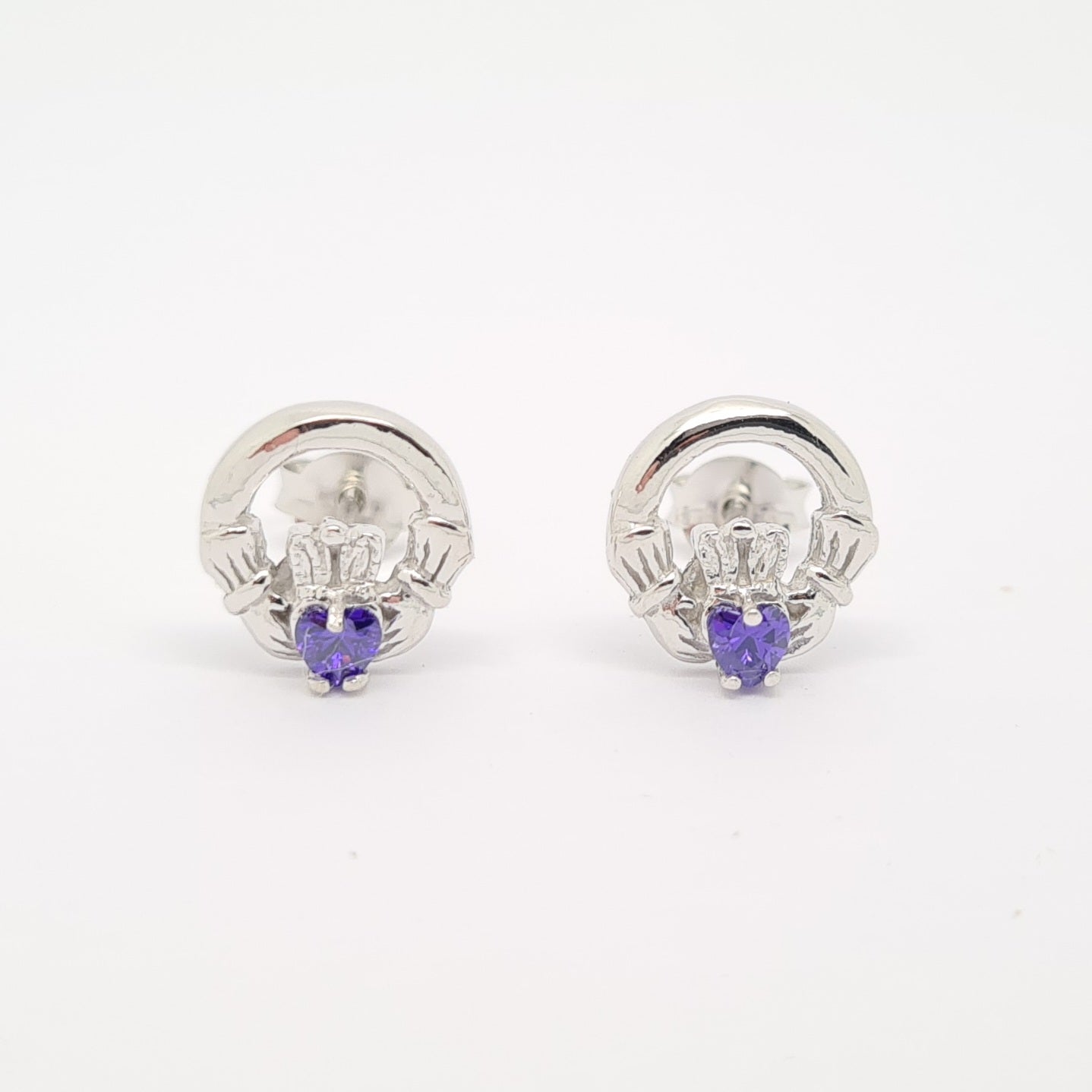 February Birthstone  Studs 35195 - Armin Lowe Jewellers