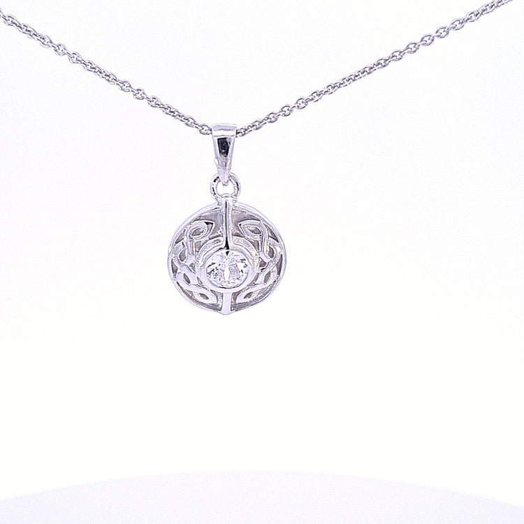 Celtic Shield pendant 36235 - Armin Lowe Jewellers