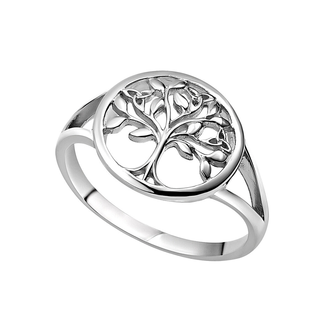 Silver Tree of Life Ring 34511 - Armin Lowe Jewellers